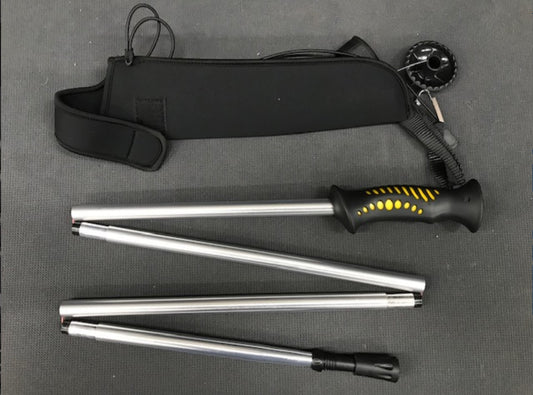 Stalker Wading Staff 4pc - Alloy