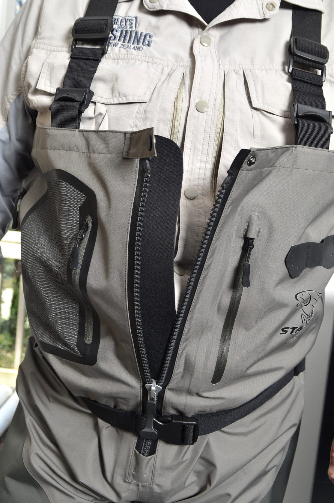 High Quality Chest Zipper Wader