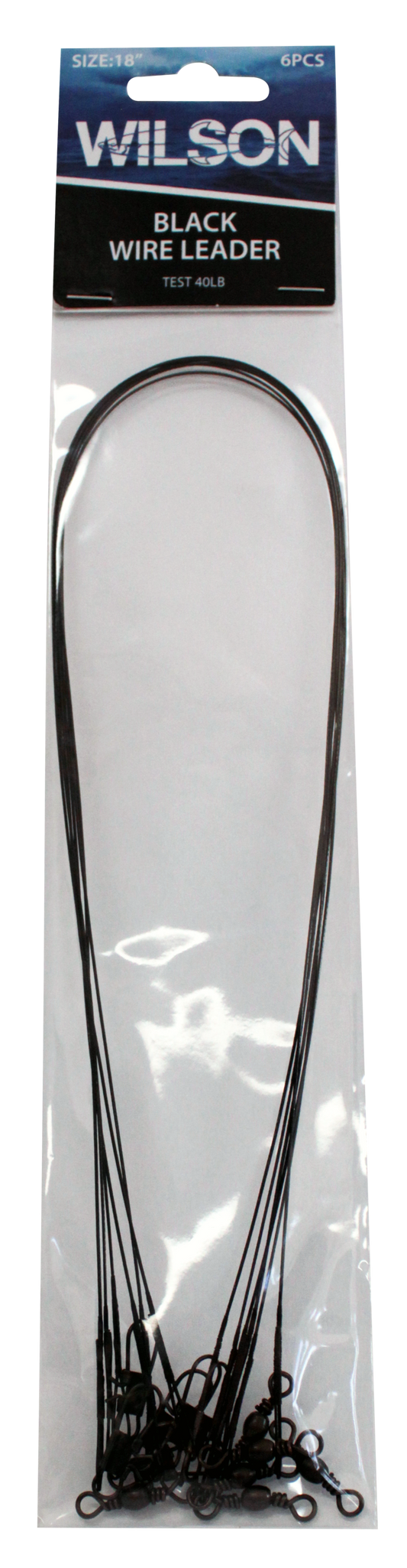Wilson Black Wire Leader - 18"