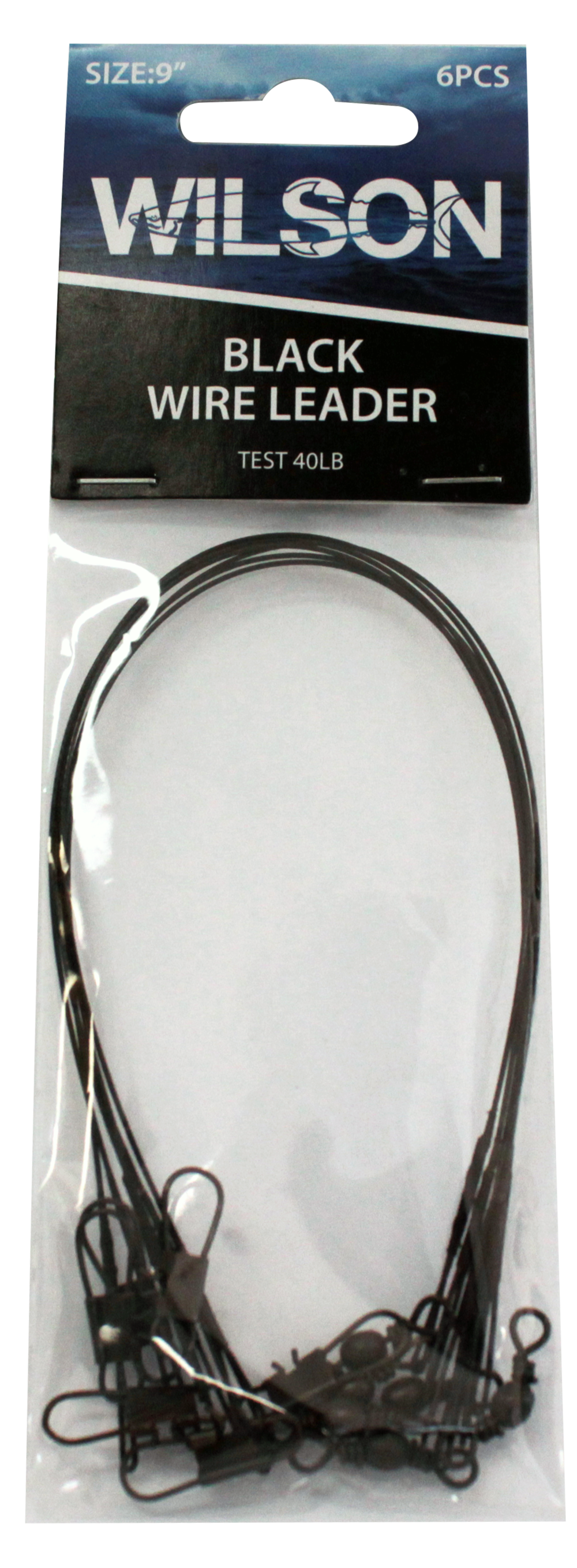 Wilson Black Wire Leader - 9"